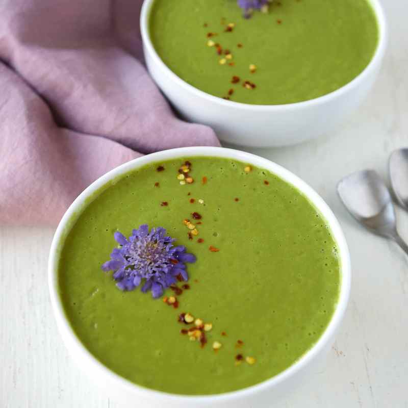 a bowl of food on a plate